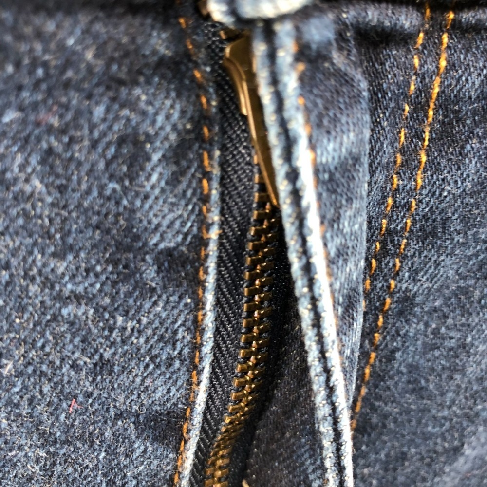 Loft High Waisted Wide Leg Crop Jeans Womens 28 / 6 Blue Dark Wash Stretch - Picture 5 of 11